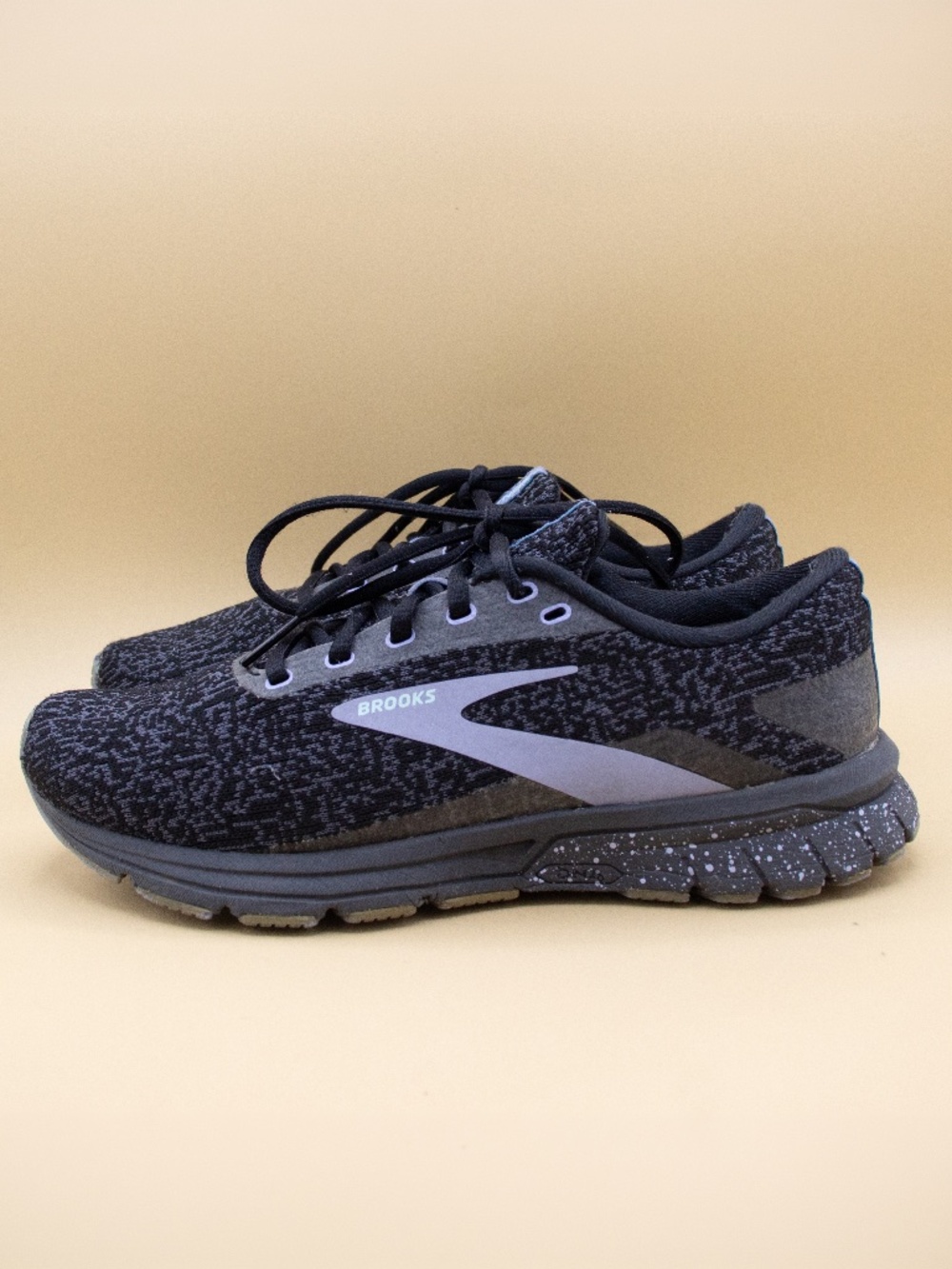 Brooks Signal 3 Black Purple Athletic Shoes 1203491B094 Women's Size 6.5 B